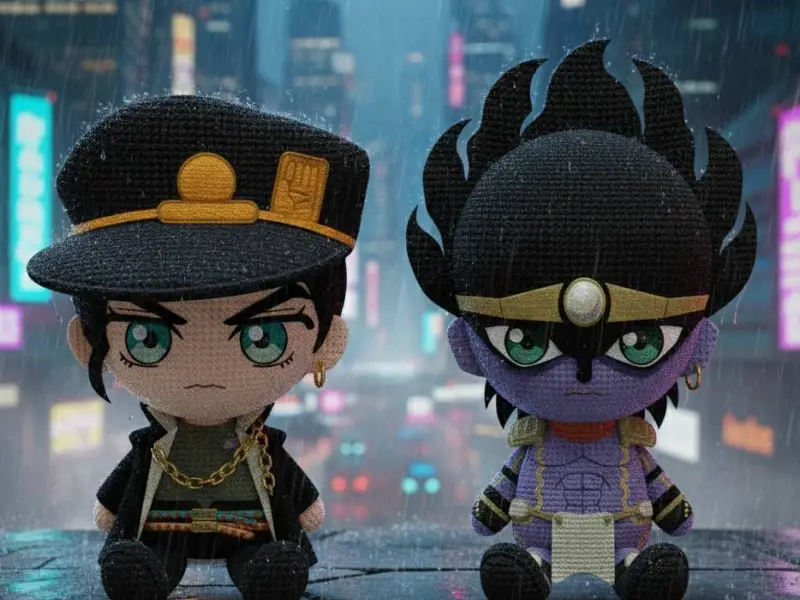 Jotaro Kujo Knitted JoJo’s Bizarre Adventure