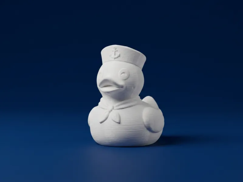 Sailor Duck 3D Model