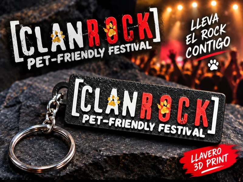 Clan Rock Anahtarlığı
