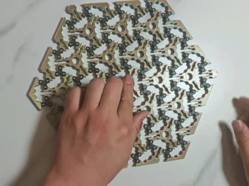 Double stable structure MAX version - integrated printing