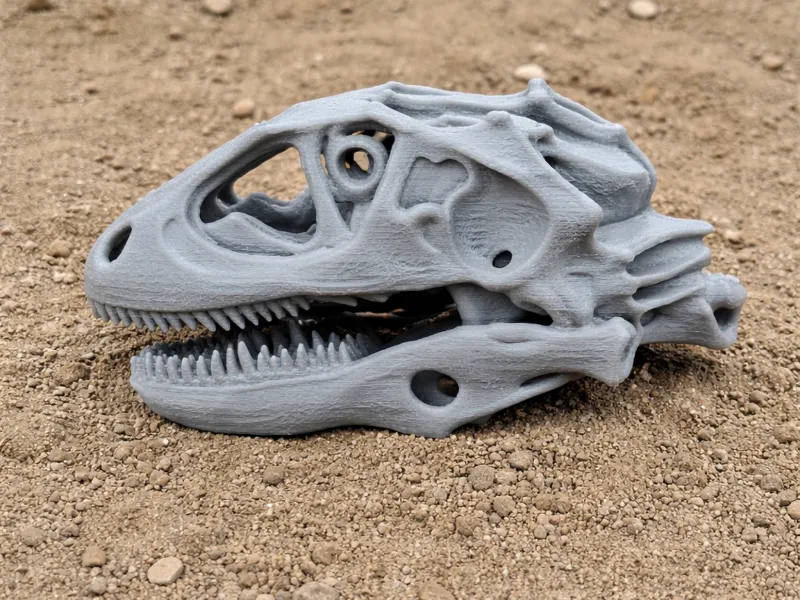 Changyuraptor Skull