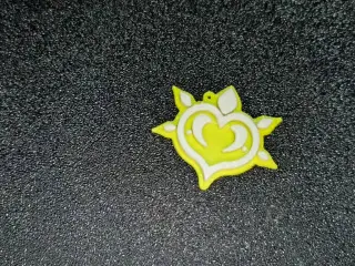 genshin impact dendro keychain