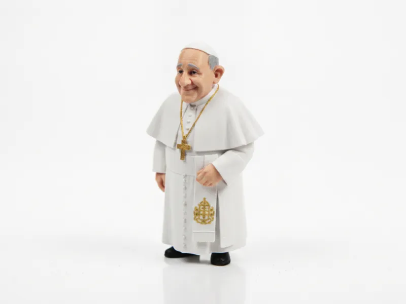 Papa Francis Figürü Tarihi 3D Yazdırılabilir