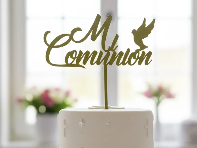 Mi comunion Cake Topper