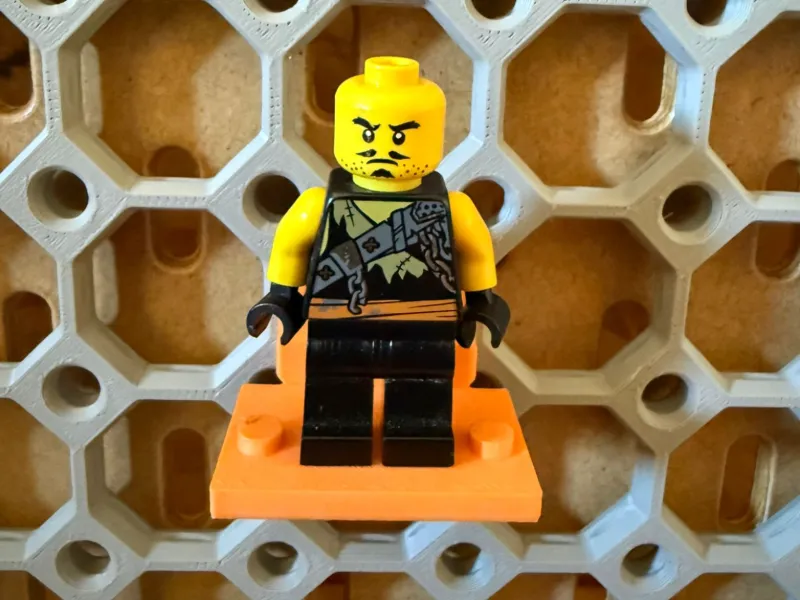 Supporto per minifigure LEGO per Multiboard 4 bottoni