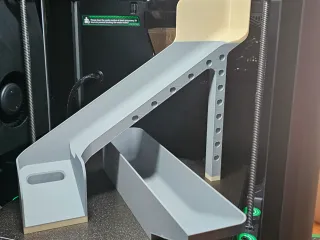 Creality K2 Magnetic Poop Chute & Removable Bin