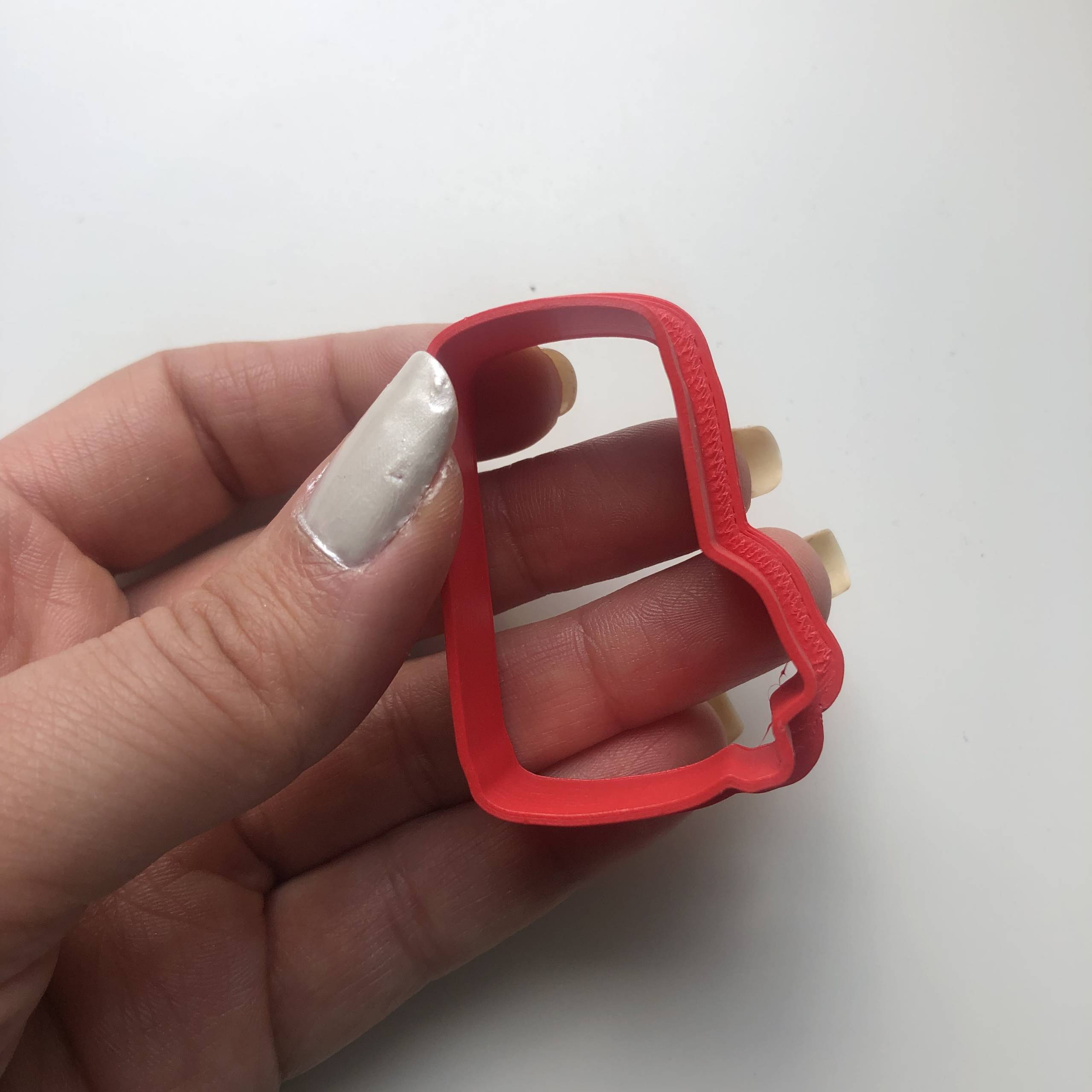 Spool of sewing thread cookie cutter