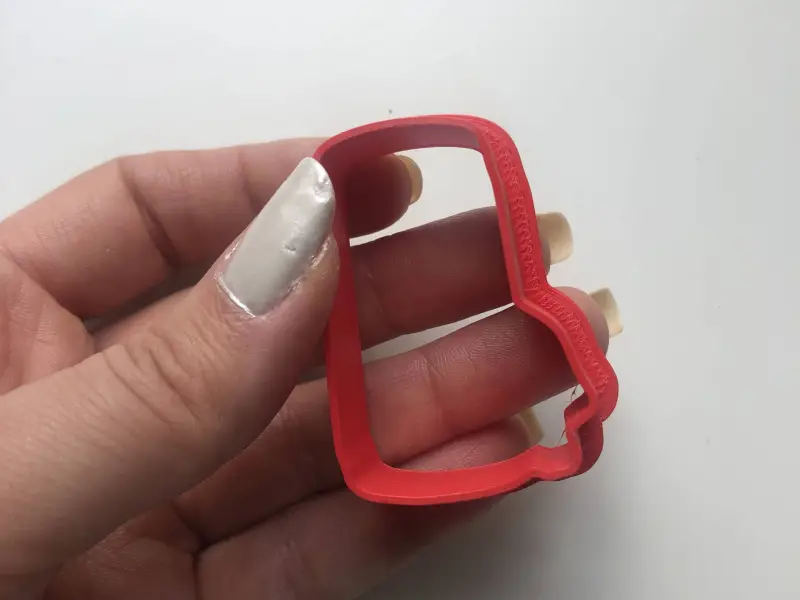 Spool of sewing thread cookie cutter