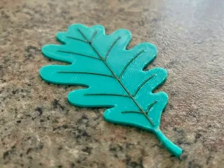 Decorative Oak Leaf