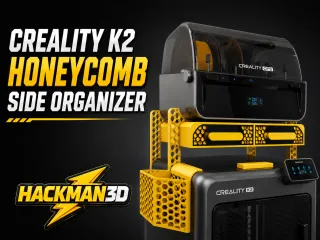 Creality K2 Honeycomb Side Organizer