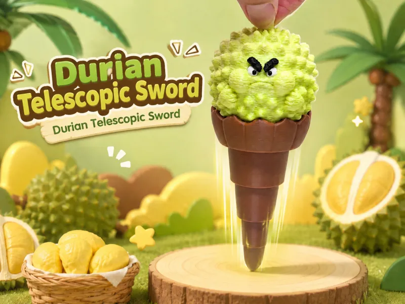 Espada retráctil de durian