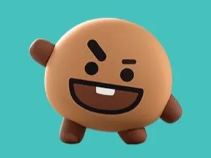 Cute Shooky Cookie - K-Pop Desktop Decor: Stylized Chibi 3D