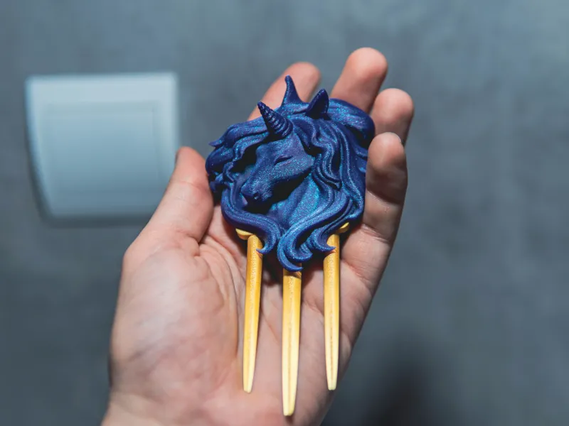 Bastão de Cabelo de Unicórnio