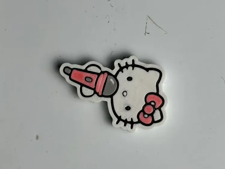 唱歌的kt冰箱贴