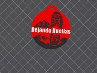 Llavero Dejando Huellas