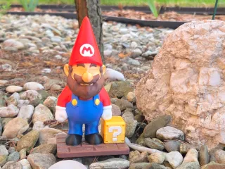 Mario Garden Gnome