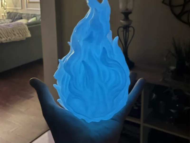 Hand Fireball Magical Prop / Fire Bolt (Luminous Filament)
