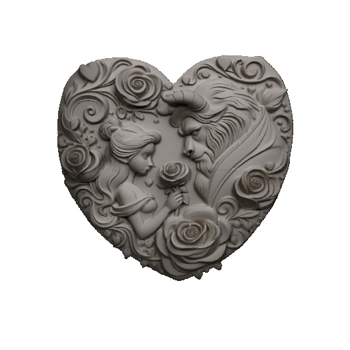 Beauty and the Beast wall decoration
