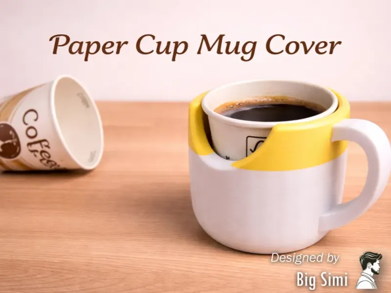 Paper Cup Mug Cover