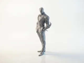 Venom In Suit Figurine Marvel 3D Printable