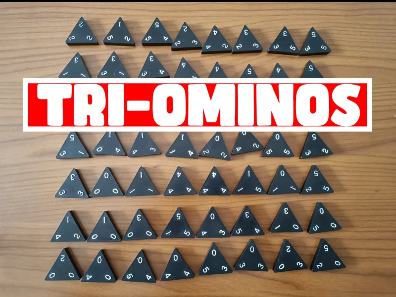 Tri-ominos Board Game
