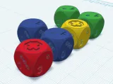 Doom the boardgame 2004 (1st edition) Dice-0