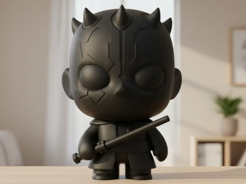 Chibi Darth Maul – Dark Lord 🌑🔥