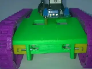 Arduino 3d printed modular tank chassis