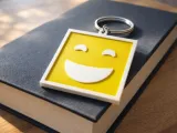 Llavero Emoji Cuadrado sonrriente-0