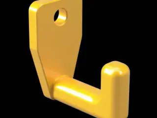 Screw mounting Simple Hook