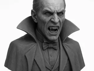 Dracula bust