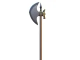 Warlord's Battle Axe 3D Printable Model-0
