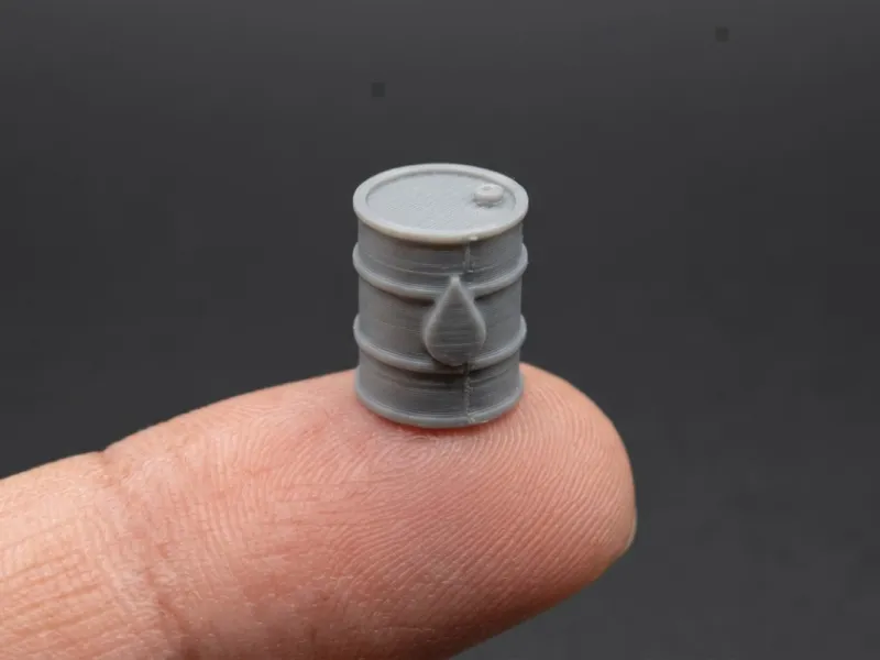 oil barrel tiny model