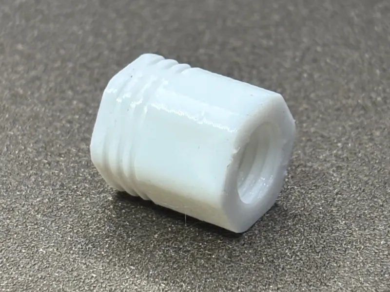 🛞 Hexagonal Ribbed Wheel Valve Dust Cap