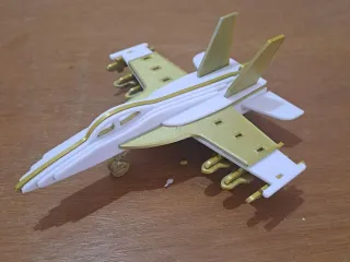 Jet plane 3d model | decoration