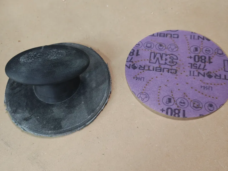 Soporte para disco de lijado de 5 pulgadas
