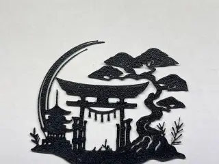 Wall art Torii