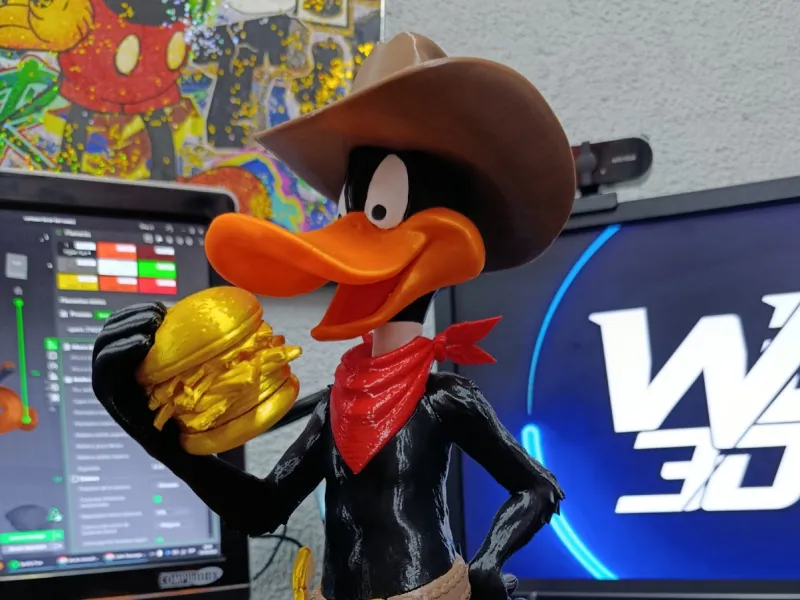 Pato Lucas Vaquero – ¡El Sheriff de la Hamburguesa! 🤠🍔