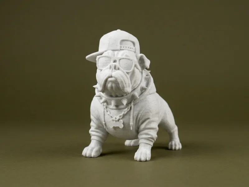 Cool Bulldog 3D Model
