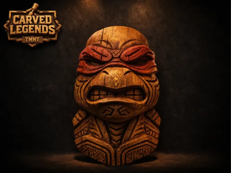 carved legend TMNT RAPh