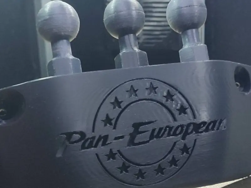 Hond@ st1300 paneuropean motorconsole met 3 houdtappen