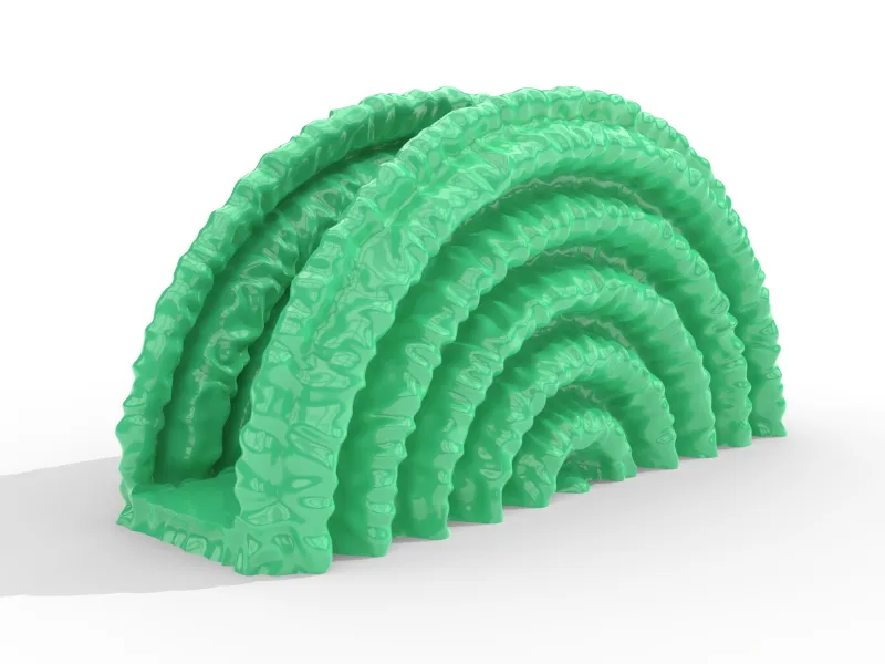 Wrinkly napkinholder