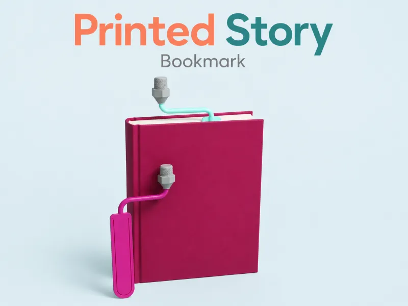 Printed Story Bookmark