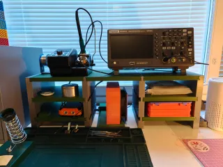 Strong Modular Section Shelf system - 100 % 3d-printed!