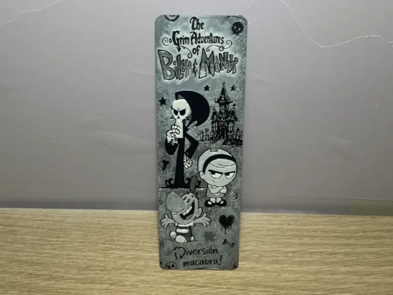 marcador de página billy e mandy 2