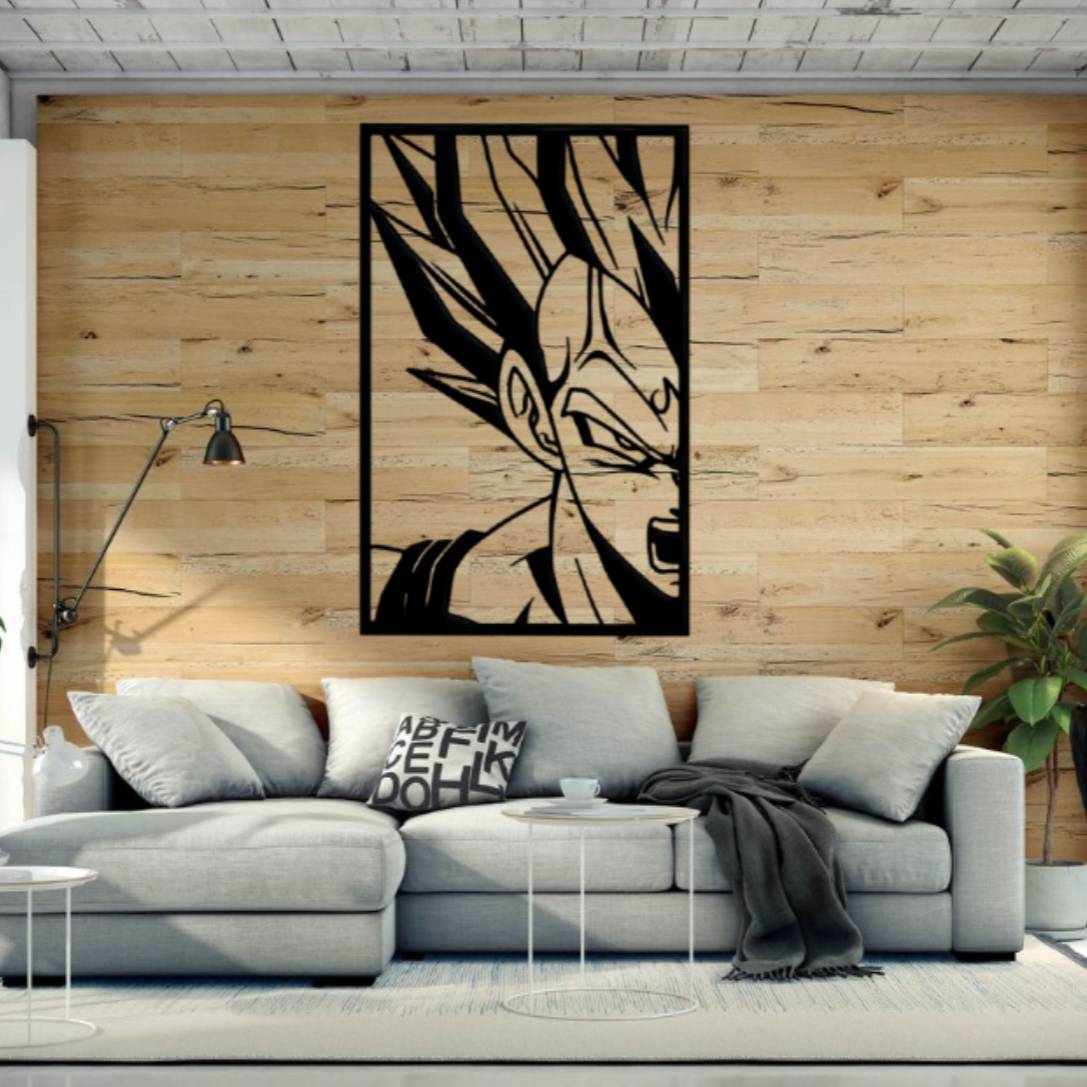 WallArt Dragonball Vegeta