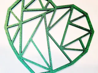 Heart – triangular design