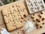 Puzzle Cookie Cutter, 9 pieces puzzle, kids, Baking-0