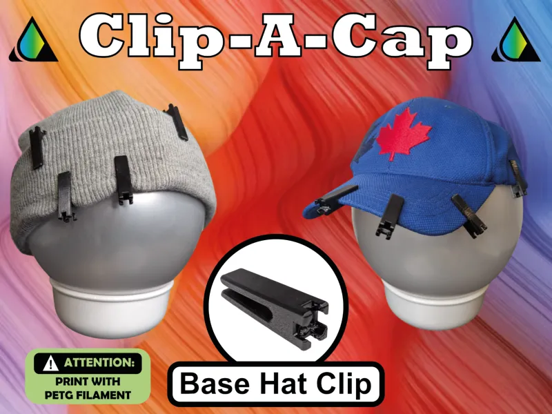Clip-A-Cap (Base Hat Clip)