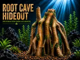 Mangrove Root Hideout Aquarium Decoration-0